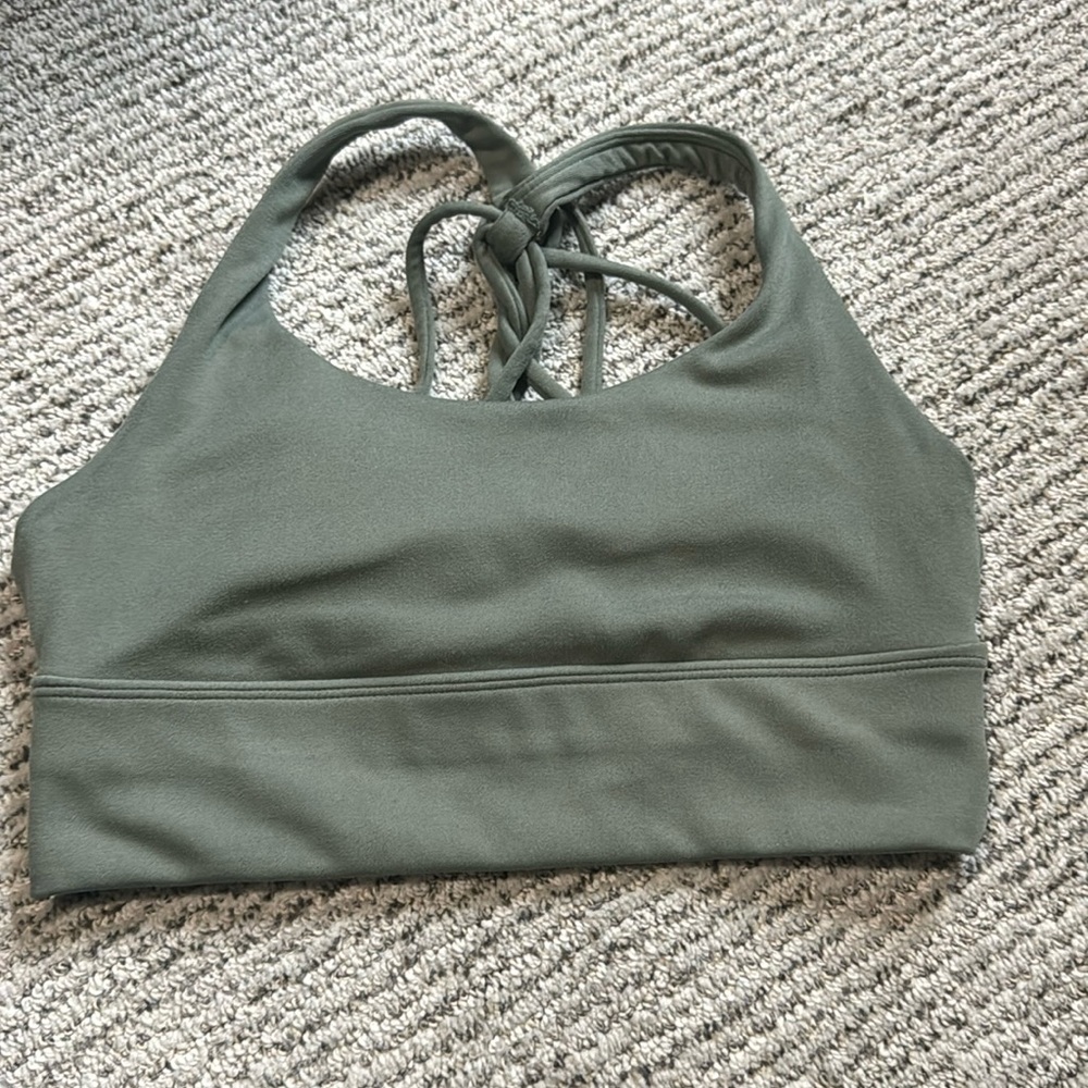 Women’s size XS/S green sports bra